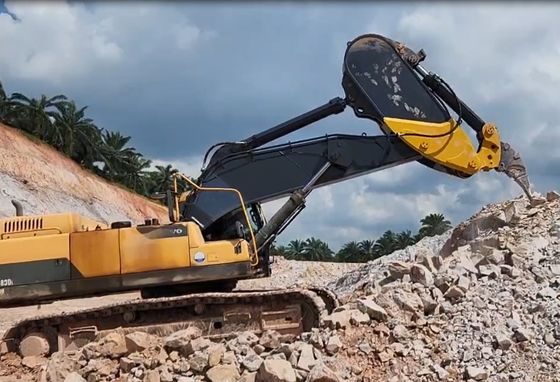 Excavator Rock Boom Arm Untuk Kekuatan Maksimal Dalam Proyek Penggalian Batu