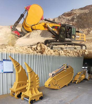 Q355 Excavator Ripper Arm Untuk Daya Tahan Maksimum Dan Penggalian Batu yang Efektif