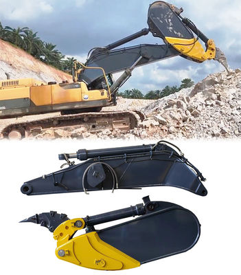 Excavator Rock Ripper Boom and Arm Strong Boom Digging&Breaking Clay Rock untuk 45-55 Ton Excavator untuk CAT/SY Excavator Parts