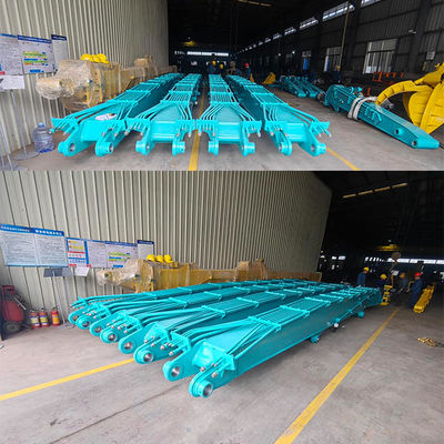 Excavator Long Reach Boom untuk pekerjaan konstruksi