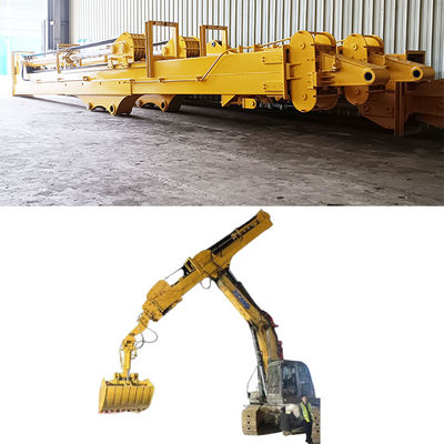 Excavator Telescopic Arm Untuk Menggali Caisson Dalam Pekerjaan Konstruksi Untuk 20 Ton