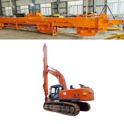 Excavator Telescopic Arm Untuk Menggali Caisson Dalam Pekerjaan Konstruksi Untuk 20 Ton