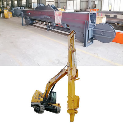 Heavy Duty Telescopic Boom Excavator Dengan Orange Peel Grapple