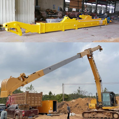 Telescopic Boom Excavator 10m 12m 16m Untuk 6 Ton 20 Ton 30 Ton Excavator