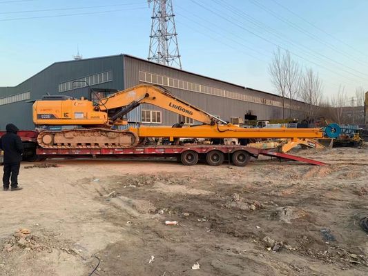 Serbaguna Kuat Dua Bagian Ekstensi Boom Double Stage Telescopic Arm