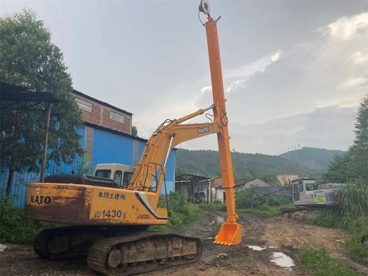 Excavator Telescopic Boom Telescopic Stick Untuk Pekerjaan Pengeboran Pelabuhan Sungai