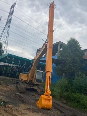 Excavator Telescopic Boom Telescopic Stick Untuk Pekerjaan Pengeboran Pelabuhan Sungai