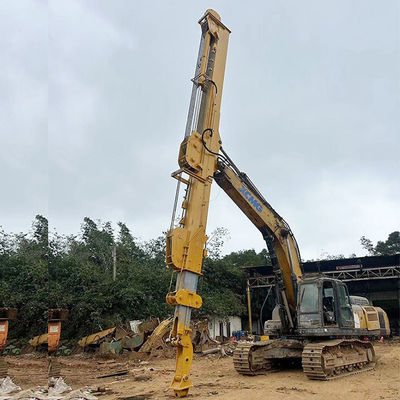 Sliding dipper boom untuk excavator tiga bagian menggali kedalaman mencapai 20m 25m