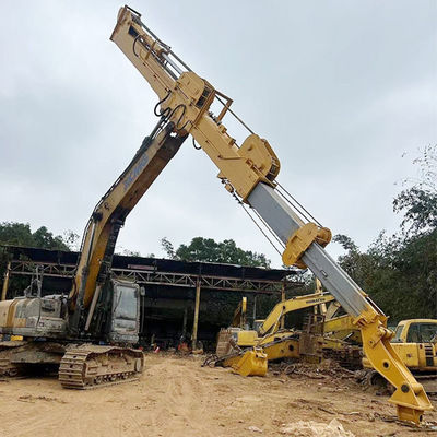 Sliding dipper boom untuk excavator tiga bagian menggali kedalaman mencapai 20m 25m