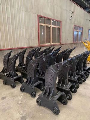 Desain Robust Excavator Ripper Untuk Tanah Berat Hard Ground Vibrating Dan Pertambangan