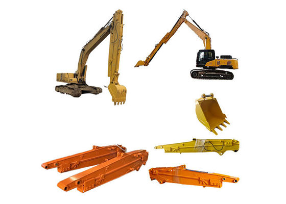 Long Reach Arm Untuk Excavator Dengan Standard Bucket Untuk Menggali Rumah Foundation