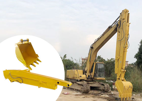 Long Reach Gunakan Excavator Telescopic Boom Shaogang Q355B Lebih Baik Slider