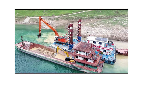 Lengan jangka panjang yang dapat disesuaikan untuk ahli lengan boom excavator