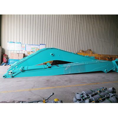 16M Excavator Long Reach Boom Arm Dengan Ember Untuk Pengeboran Lebih Lama