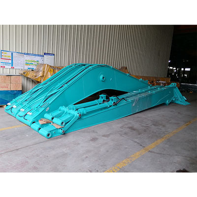 SK220 Long Reach Boom Excavator 16M Digunakan Shaogang Q355B Pengelasan Lebih Baik