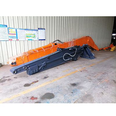 Lengan Teleskop Excavator yang ditingkatkan dengan ember standar untuk menggali tanah