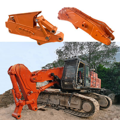 Silinder Minyak Silinder Besar Excavator Tunnel Arm Untuk Cat Hitachi Komatsu