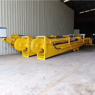 30m 32m Telescopic Dipper Arm Dengan Clamshell Bucket Grapple