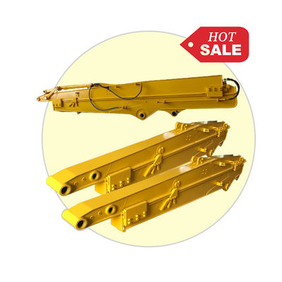 Shaogang Q355B Excavator Telescopic Arm Dengan Standard Bucket Performa Telescopic Pengelasan yang Lebih Baik