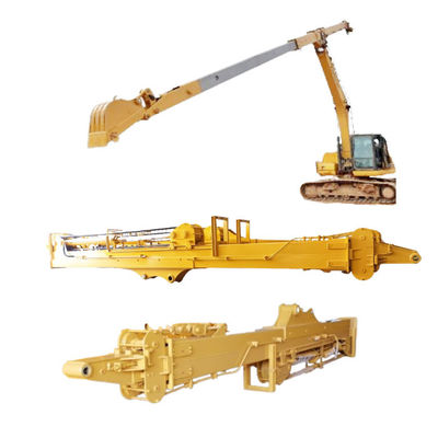 Bagian bantalan lengan teleskopik excavator dengan perekat multilayer