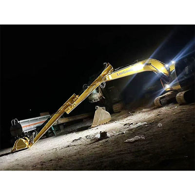 10M 12M Bagian Excavator Telescopic Arm dengan Silinder Long Reach