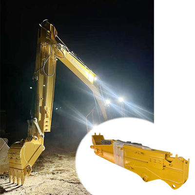 8000mm Telescopic Excavator dengan Bucket Long Reach Gunakan Q355B