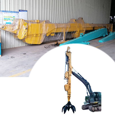Excavator Telescopic Arm dengan Grip dan jangkauan panjang menggunakan bahan yang lebih baik