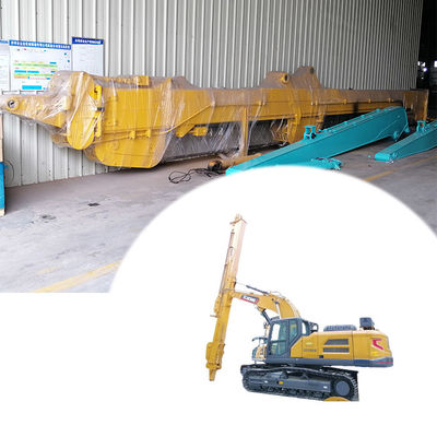 Excavator jangka panjang Telescopic Arm dengan Bucket Cylinder