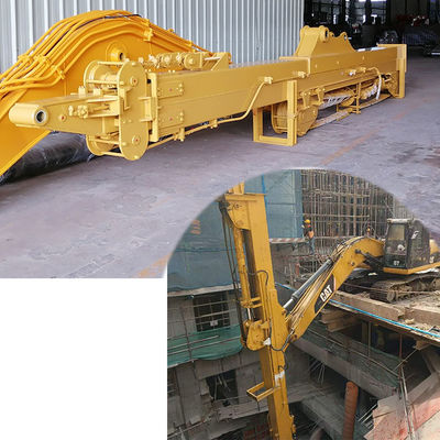 Telescopic Dipper Arm Dengan Clamshell Bucket Dengan Gigi Menggunakan BS900E