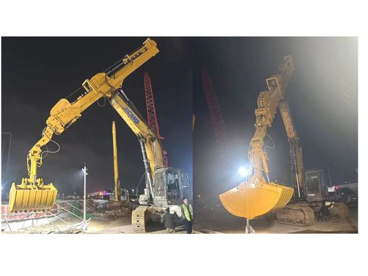 Telescopic Excavator BS900E Wire Rope Dengan Pengelasan Perlengkapan Khusus