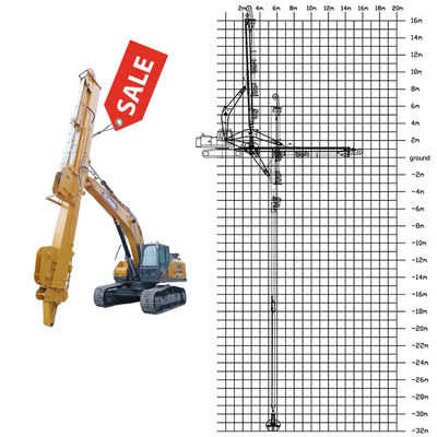 25m 30m 32m Telescopic Dipper Excavator Telescopic Arm untuk Cat 390