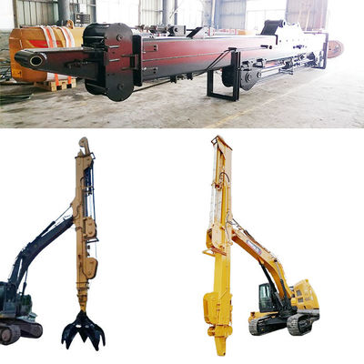 Excavator Dengan Telescopic Boom BS900E Lebih Baik Pengelasan Dig House Foundation