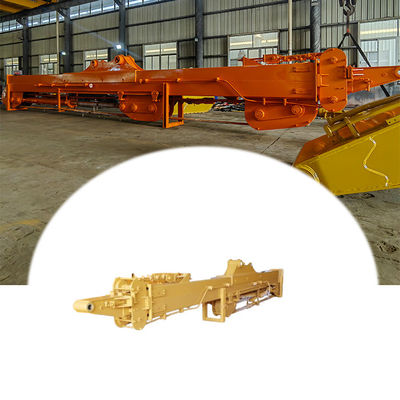 Telescopic Excavator Boom Telescopic Dipper Arm Dengan Clamshell Bucket