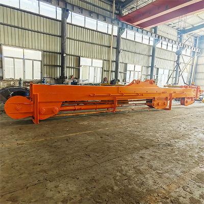 Excavator Clamshell Telescopic Arm dengan Gigi untuk Mengambil Tanah Pasir
