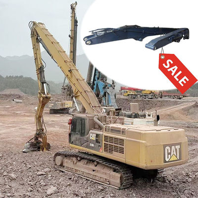 Ekskavator Tumpukan Cat 395 dengan Palu Tumpukan Ekskavator Q690D