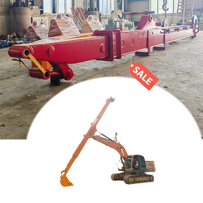 10M Excavator Long Reach Boom dan Telescopic Arm untuk 10ton untuk 12ton