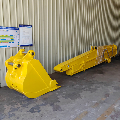 12M 16M Telescopic Boom Untuk Excavator Bucket 0.8CBM 1CBM