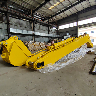 Excavator Long Reach Boom Heavy Duty Excavator Arm Untuk Penggalian jangkauan yang diperpanjang