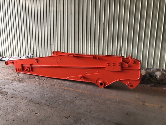 12M Excavator Telescopic Long Arm Extended Boom Untuk Kucing Hitachi Komatsu