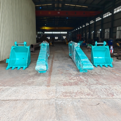 Custom Telescopic Excavator Arm 8M-12M Penggalian kedalaman OEM