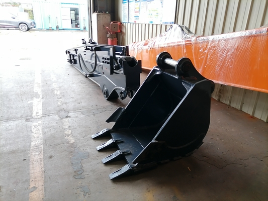 Custom Telescopic Excavator Arm 8M-12M Penggalian kedalaman OEM