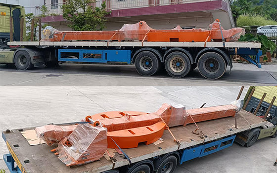 Boom dan Lengan Excavator Jangkauan Panjang 14m 16m 18m