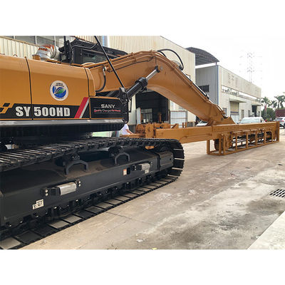 Grapple Excavator Telescopic Arm Menggali Lebih Dalam Jangka Panjang 30M