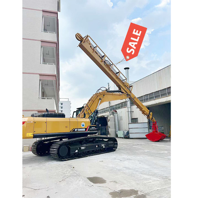 Ekskavator 30M Boom Teleskopik Lengan Teleskopik dengan Bucket Clamshell 1.5CBM