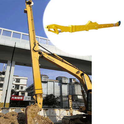 Lengan Teleskopik Ekskavator 15m 16m untuk Ekskavator Teledipper Ekskavator Long Reach Boom Dan Lengan Teleskopik