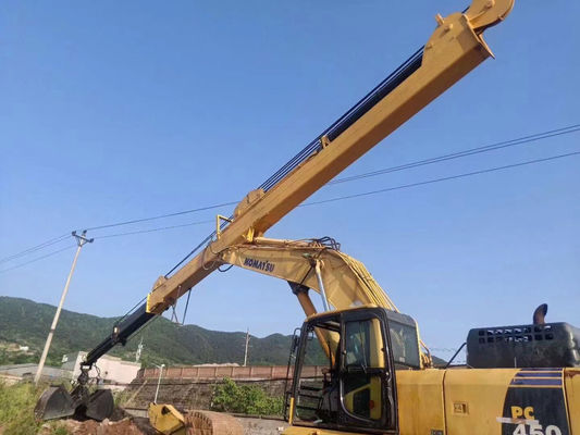 Excavator 12-35ton baru yang disesuaikan 10m 12m 14m 16meter Telescopic Boom and Arm Extension Long Reach Arm untuk Penggali Pertambangan