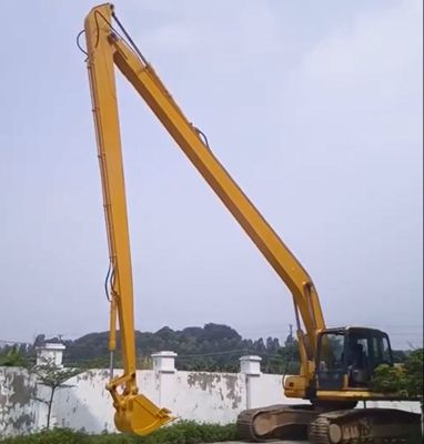 2025 New Design Excavator Standard Arm 18 Meter Long Reach Boom Long Arm Extension Arm dengan Ember untuk Excavator 65-95T