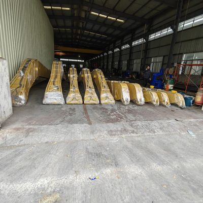 2025 New Design Excavator Standard Arm 18 Meter Long Reach Boom Long Arm Extension Arm dengan Ember untuk Excavator 65-95T