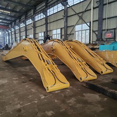 Dua Bagian 40 Ton Excavators 18 Meter Long Reach Boom Long Arm Extended Boom Excavator Peralatan Kerja untuk dijual