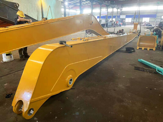 Dua Bagian 40 Ton Excavators 18 Meter Long Reach Boom Long Arm Extended Boom Excavator Peralatan Kerja untuk dijual